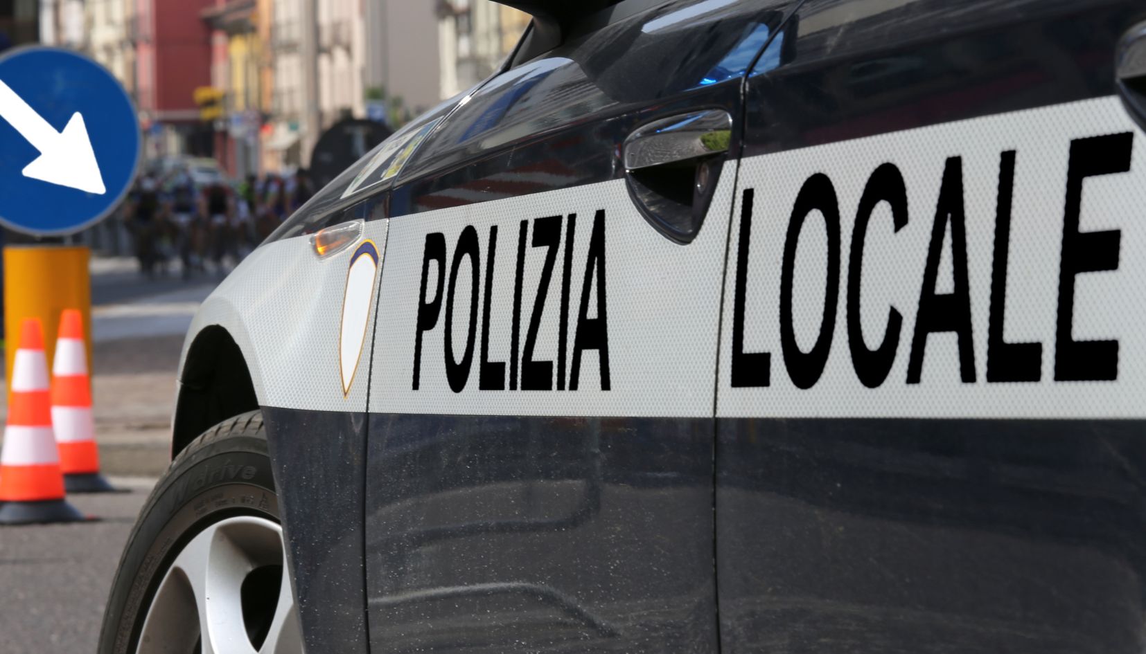 macchina della polizia locale