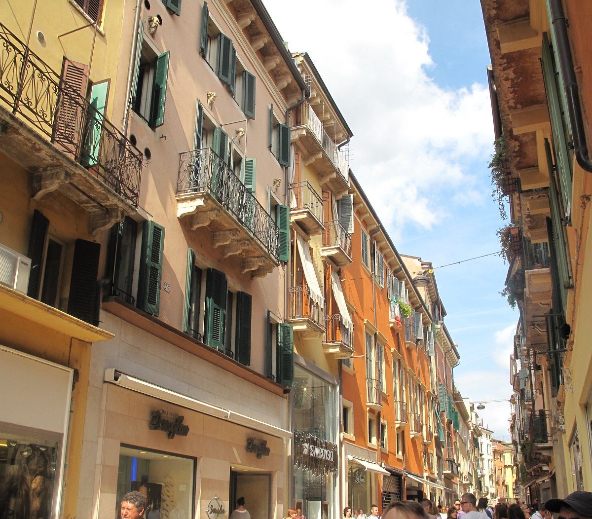 Via Mazzini a Verona