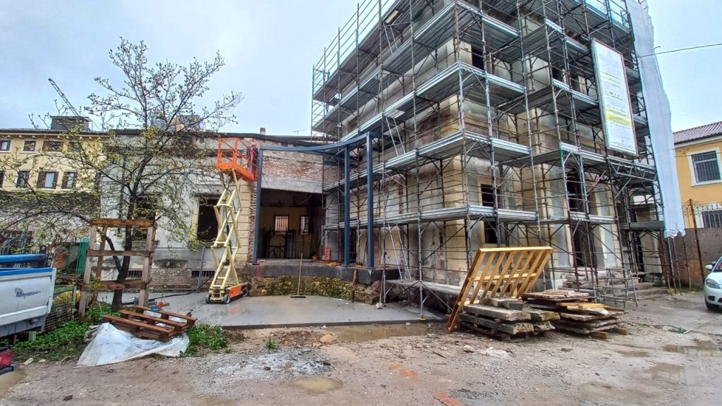 Cantiere Palazzo Bocca Trezza
