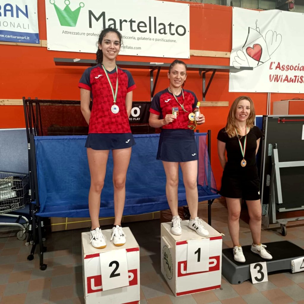 Podio singolare Tennistavolo
