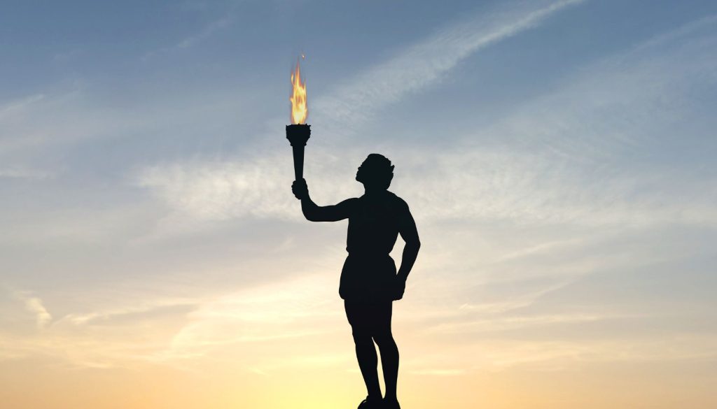 Fiaccola Olimpiadi