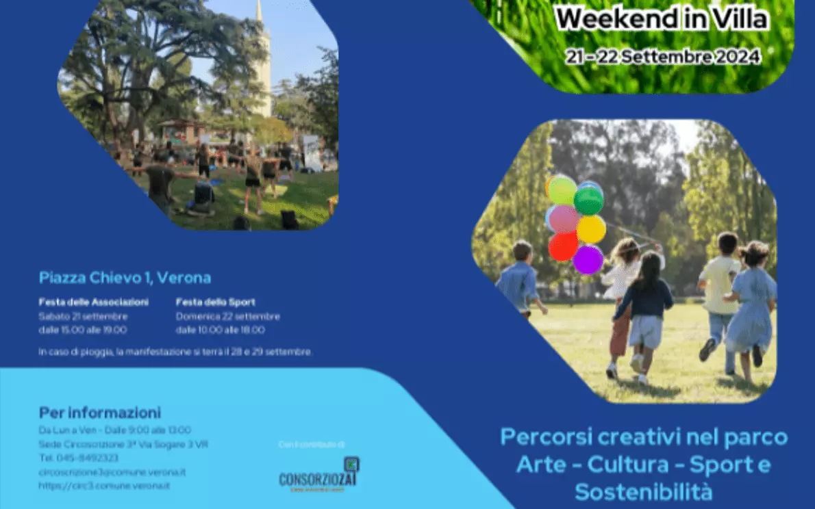 Week end in villa a Chievo