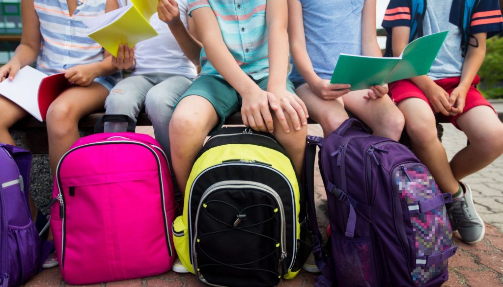 zaini da scuola studenti alunni