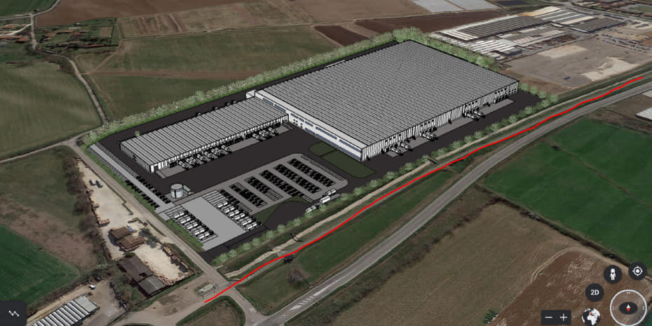 Polo logistico a Campagnola di Zevio