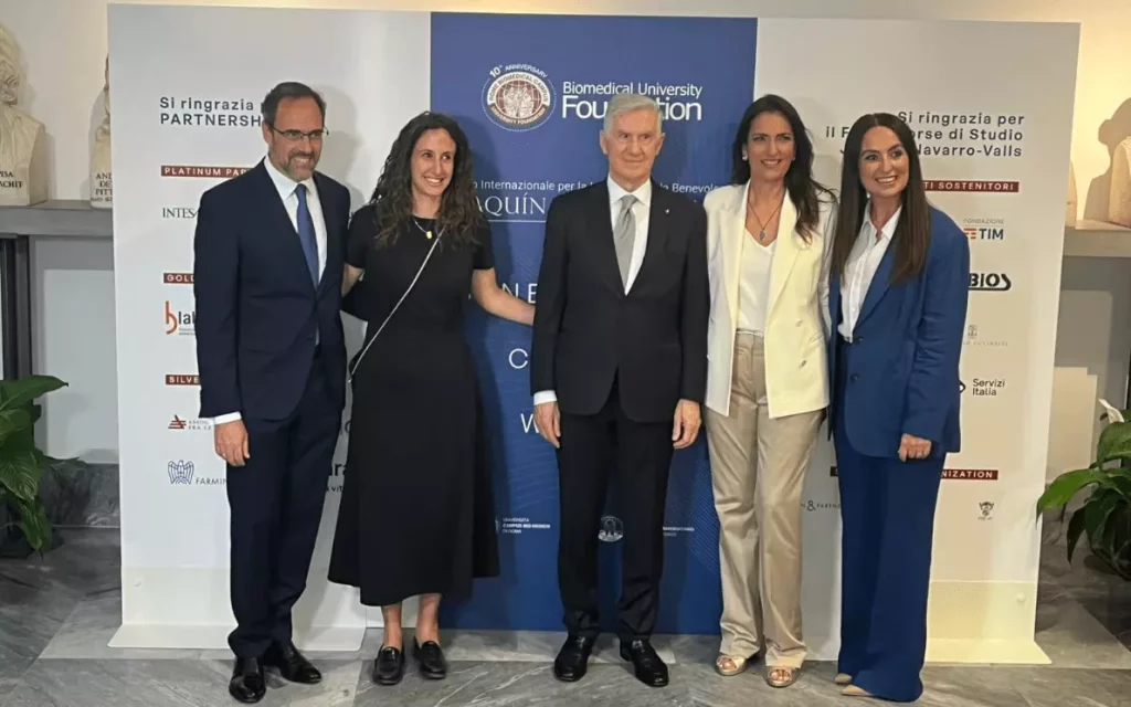 Anna Fiscale e Silvano Pedrollo premiati