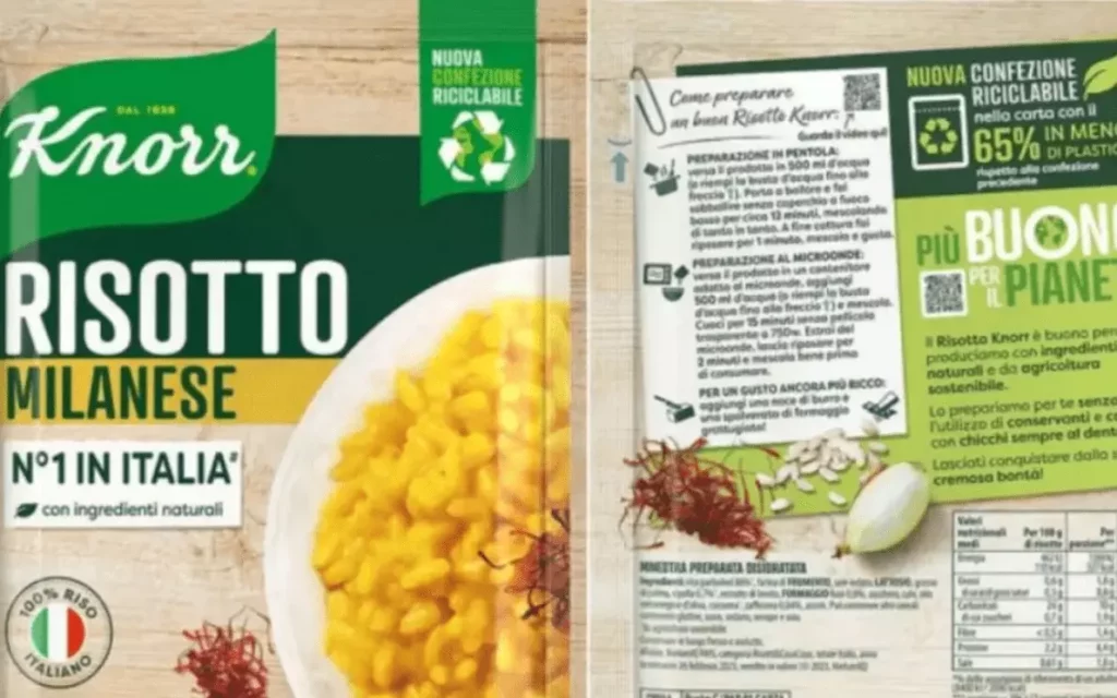 Risotto alla milanese Knorr