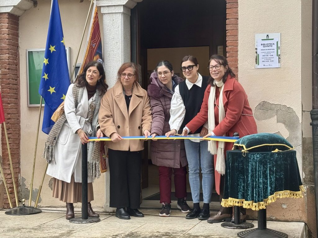 Inaugurazione biblioteca di Quinto