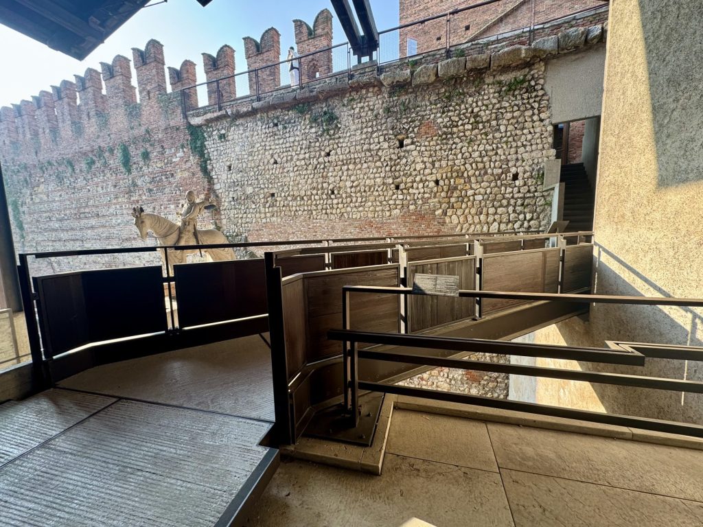 passerella scarpiana di cangrande, inaugurazione