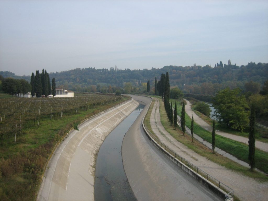Canale Virgilio a Monzambano