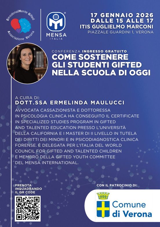 Locandina Come sostenere gli studenti gifted nella scuola di oggi