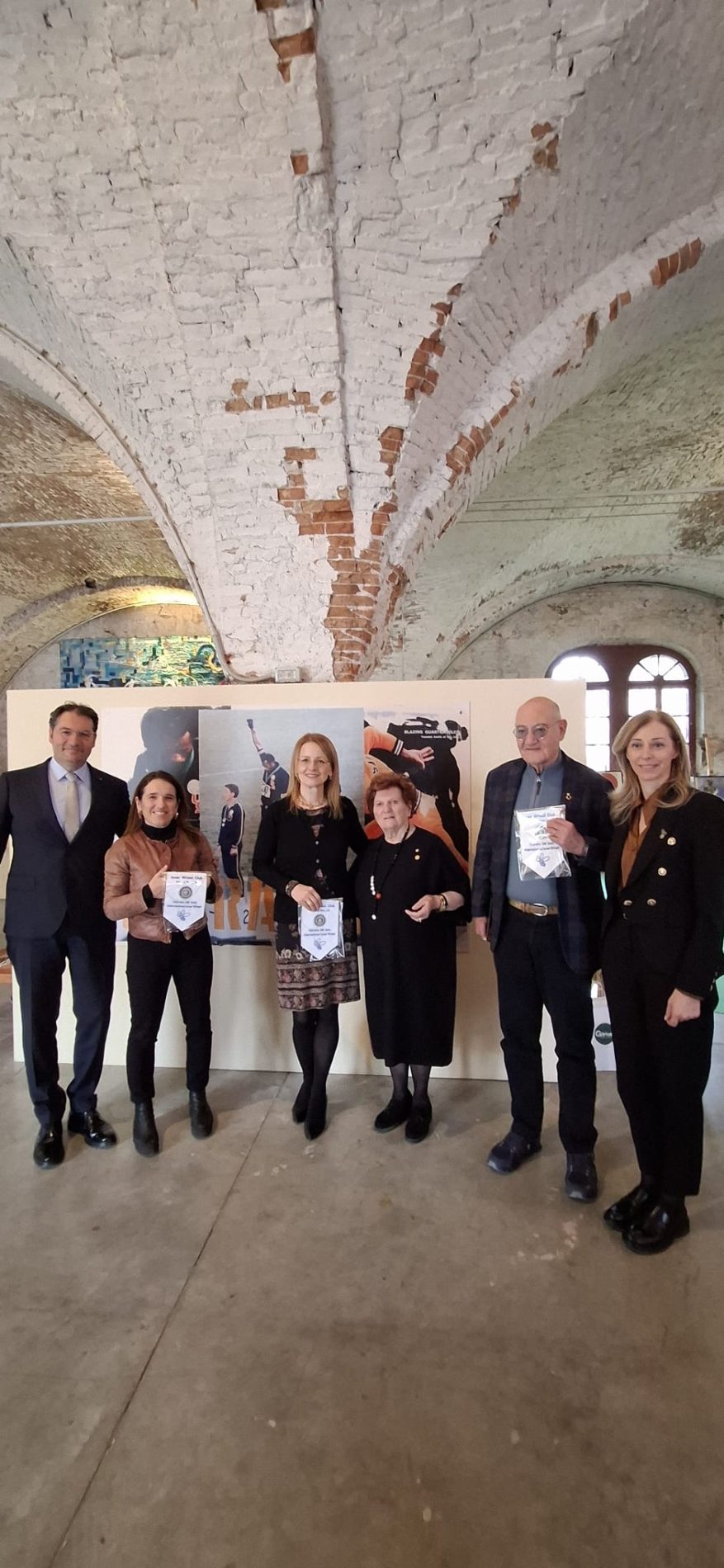 Inaugurazione mostra I giusti nello sport