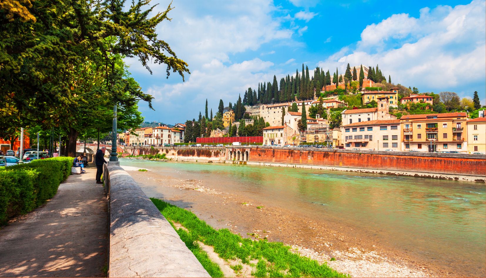 Verona Adige Castel San Pietro
