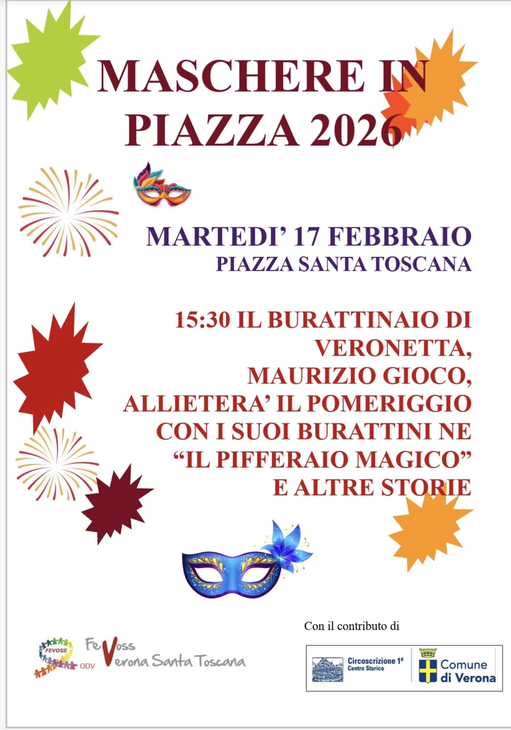 Spettacolo dei burattini a Verona