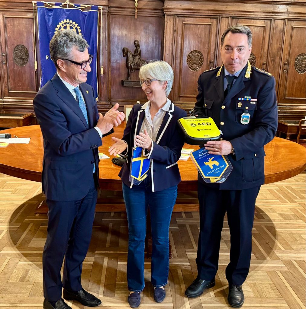 Consegna defibrillatore