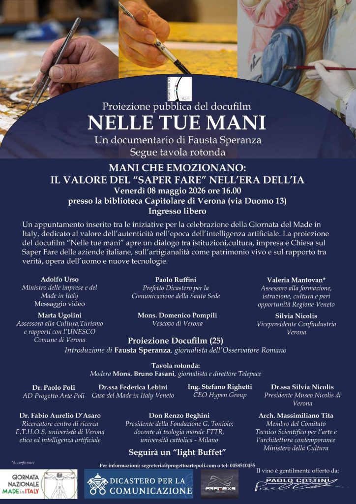 Docufilm “Nelle tue mani”