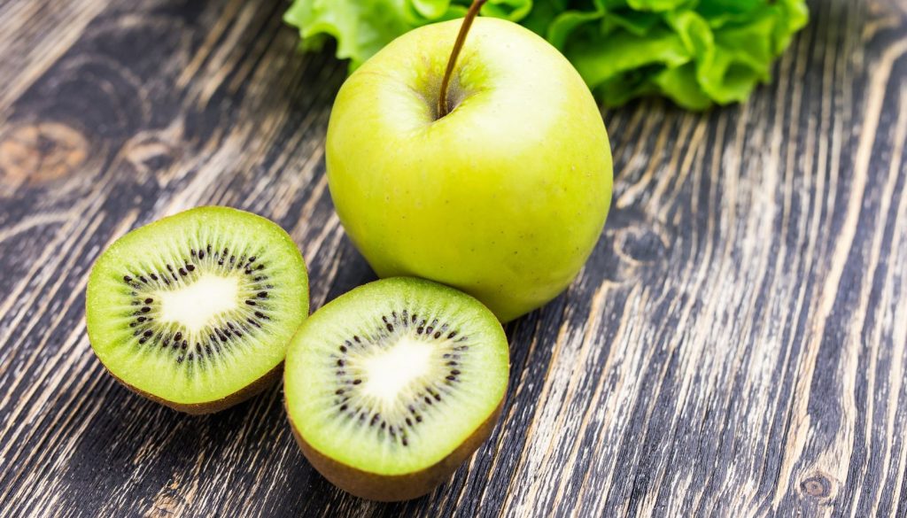mela e kiwi
