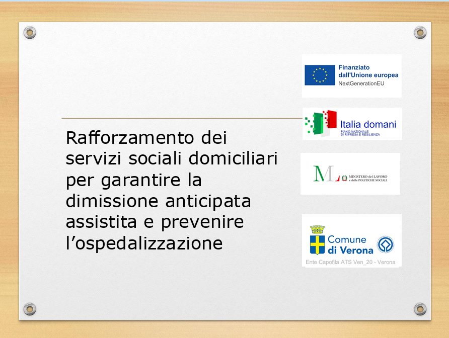 servizi sociali domiciliari Verona.
