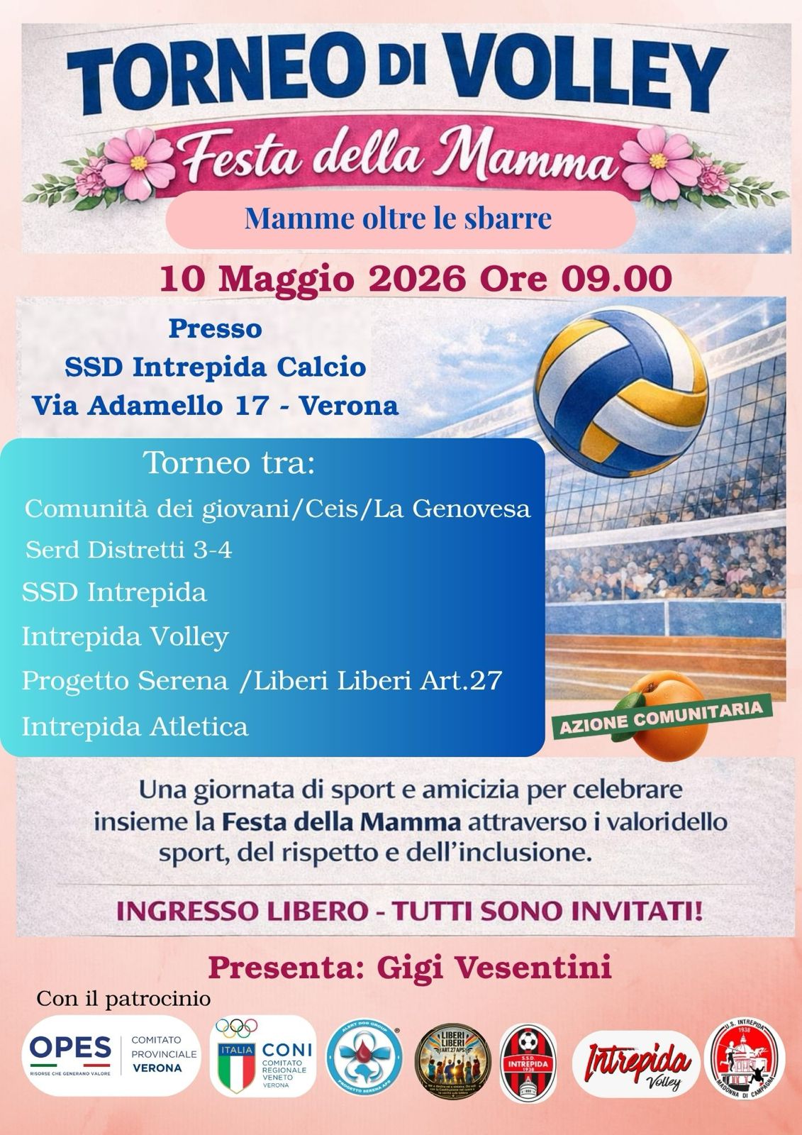 torneo di volley festa della mamma
