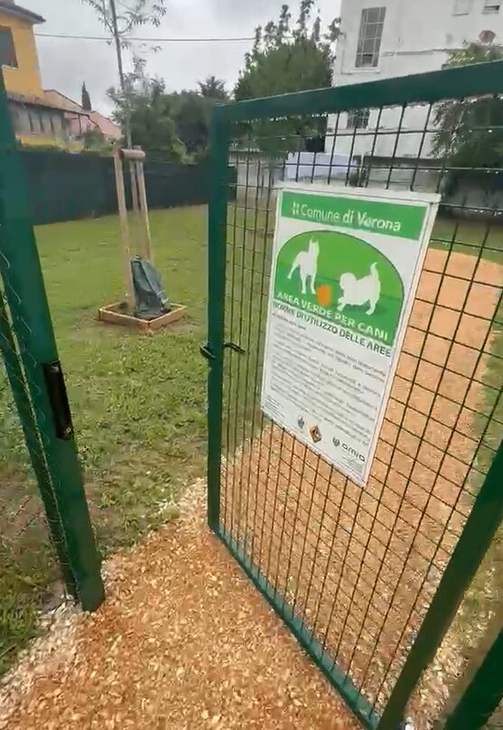 Nuova area cani vicino a via San Massimo