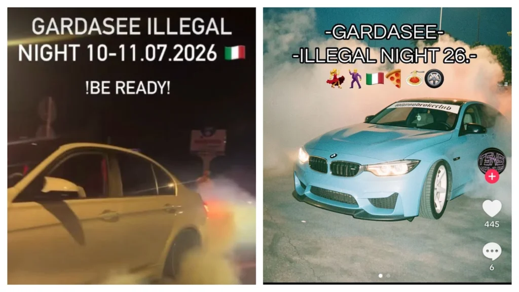 Corse Illegali Auto Gardasee