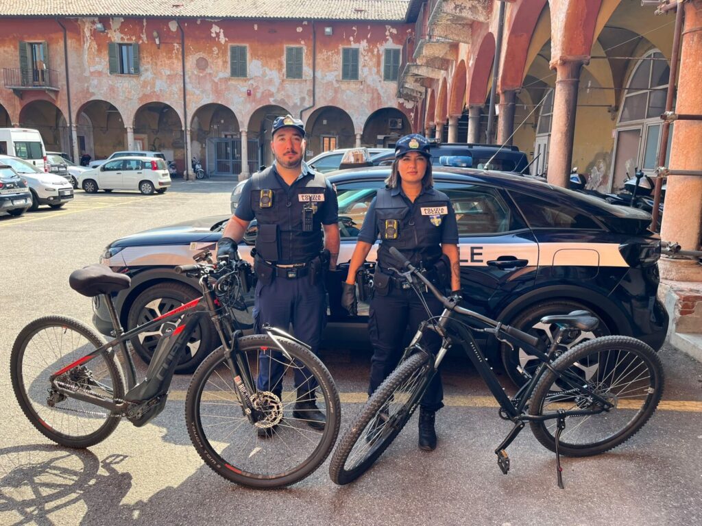 Bici ritrovate da polizia locale a Verona