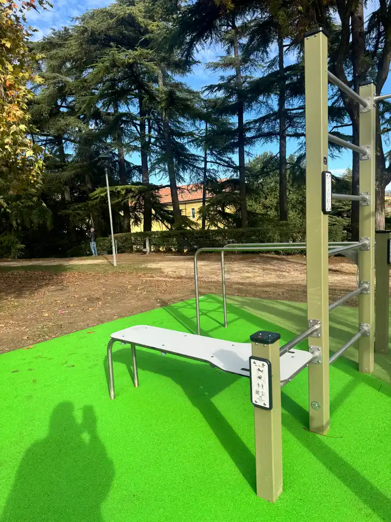 Area fitness Giardini Raggio di Sole.