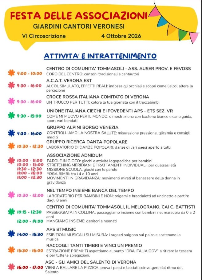 Festa Associazioni 2026