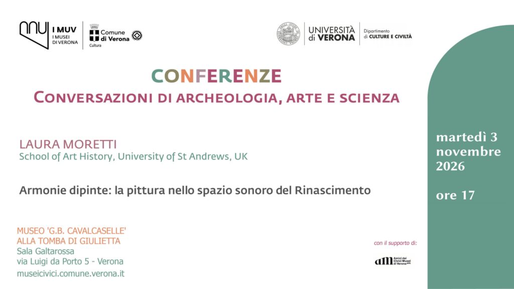 Laura Moretti conferenza Verona locandina