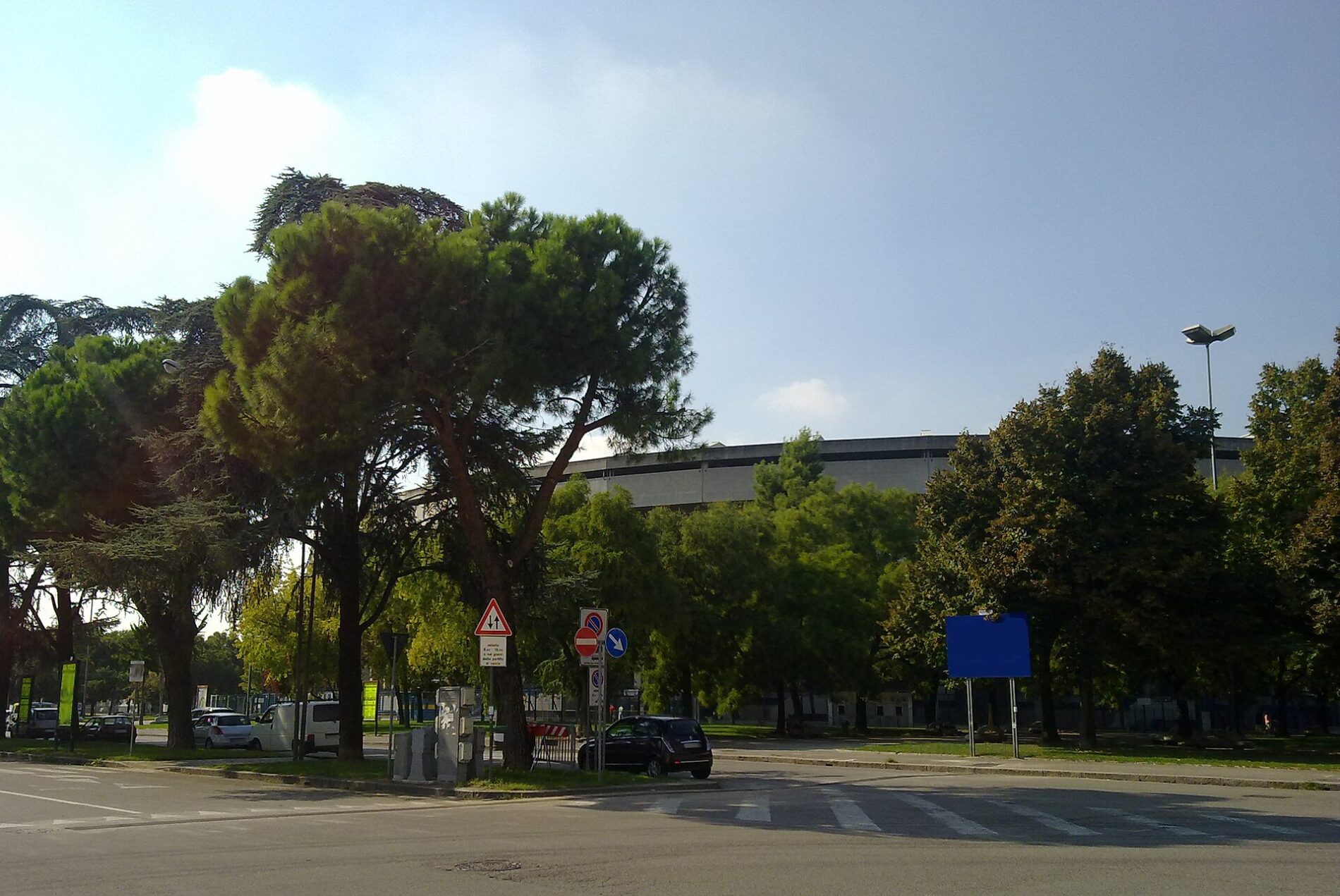 Piazzale Olimpia a Verona