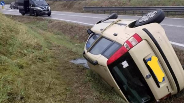 Incidente Auto Ribaltata