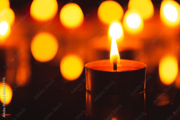 candele lutto